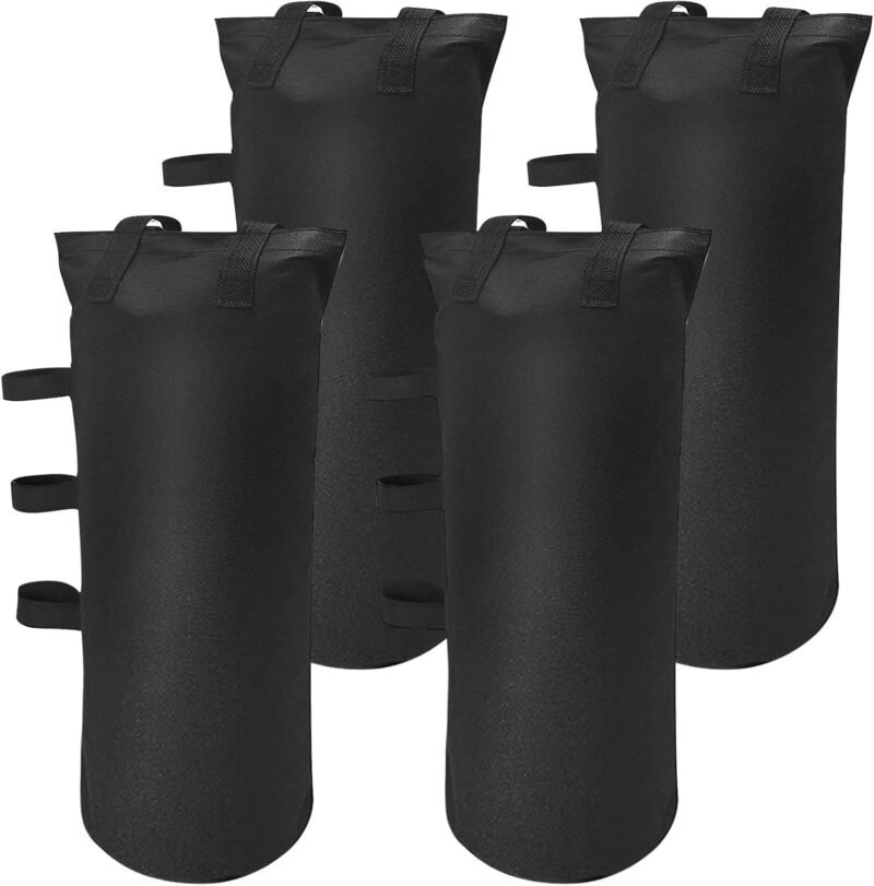 4 Piezas Pesos para PabellóN Bolsas De Arena Oxford 600d Bolsas De Arena Impermeables Bolsas De Peso para Toldo De Pies De Pabellón, De Pesos para Carpas