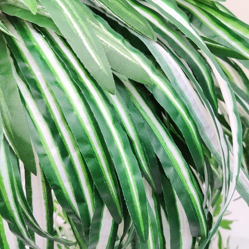 Aisamco 3 Piezas Plantas Colgantes Artificiales Guirnalda Artificial Falsa Verde para el hogar Pared Jardín Boda Decoración Colgante Exterior - Imagen 4