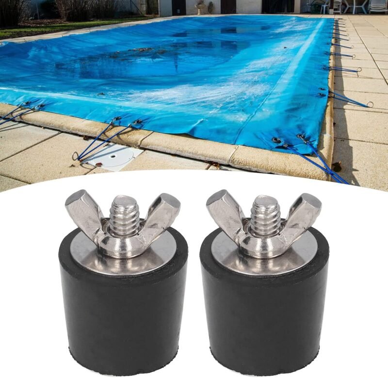 mumisuto 2 Piezas Tapones Invierno para Piscina, 25mm Boquilla Entrada Tapones Goma, tapón cónico para Invierno, contra DañOs por Heladas para Tuberías de Piscina - Imagen 7