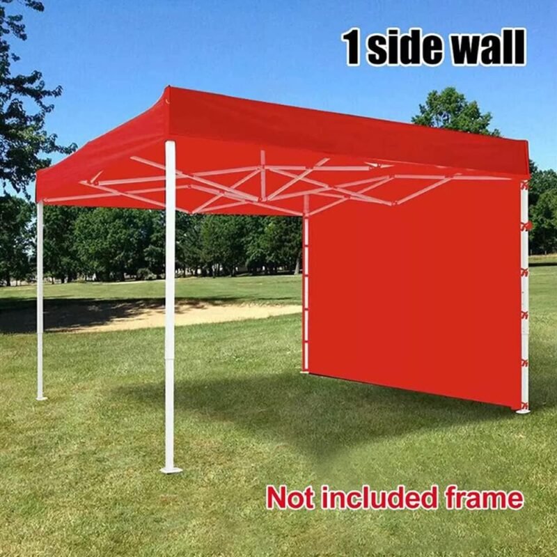 Toldo de Tela, Paneles Laterales De Dosel Solamente, Panel de privacidad para cenador de Carpas de Carpas, Impermeable, para Jardín, Eventos al Aire Libre, 3M*2M - Imagen 5