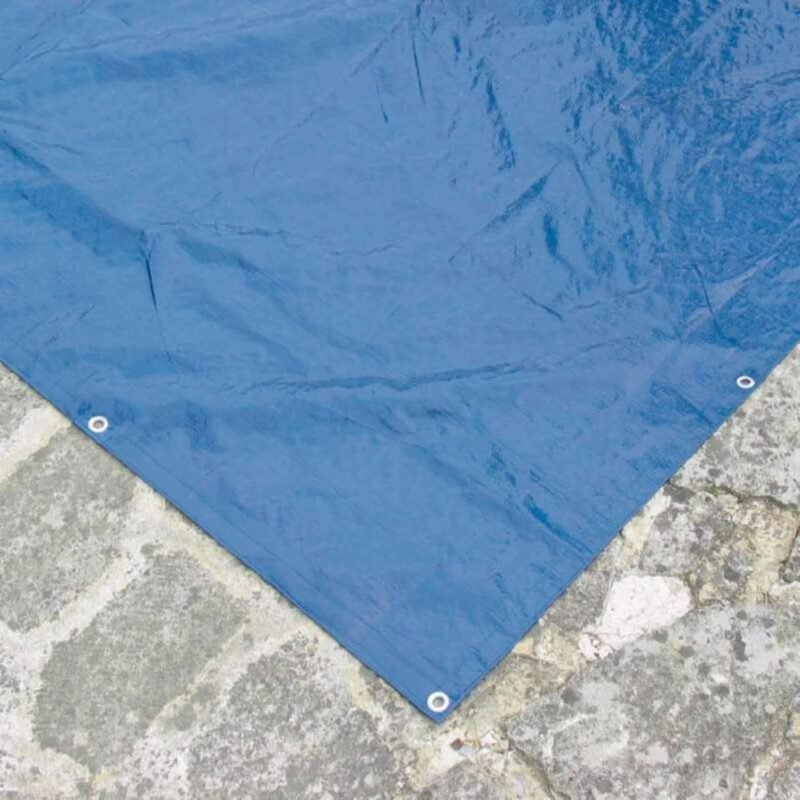 Provence Outillage Cubierta Protectora de 140 g/m2 para Piscina Rectangular 5 x 9 m - Imagen 4