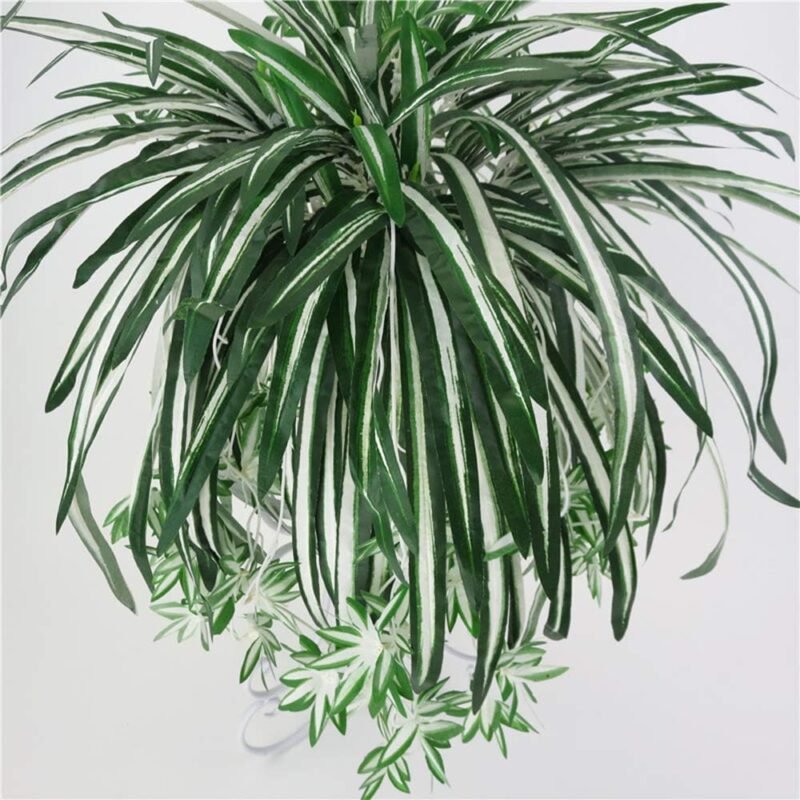 Aisamco 3 Piezas Plantas Colgantes Artificiales Guirnalda Artificial Falsa Verde para el hogar Pared Jardín Boda Decoración Colgante Exterior - Imagen 7