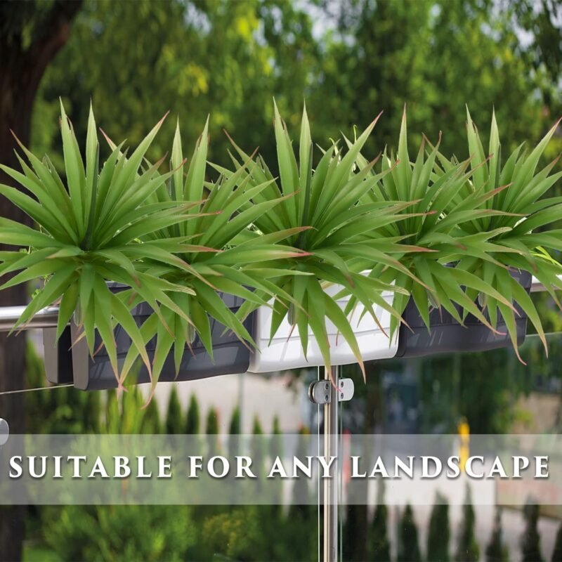 2 Piezas de Suculentas Artificiales en Maceta, Plantas Artificiales Pequeñas para Interiores, Plantas Decorativas en Maceta, Plantas Artificiales Falsas para Sala de Estar, Decoración de Escritorio - Imagen 5