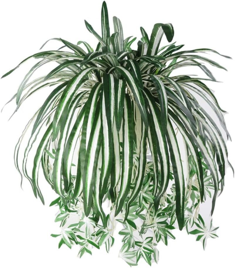Aisamco 3 Piezas Plantas Colgantes Artificiales Guirnalda Artificial Falsa Verde para el hogar Pared Jardín Boda Decoración Colgante Exterior