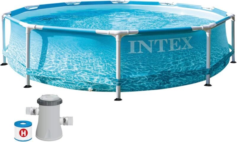 Intex ¡28208NP-PISCINA Beachside Frame D305X76 CM (C/Bomba Filtro)