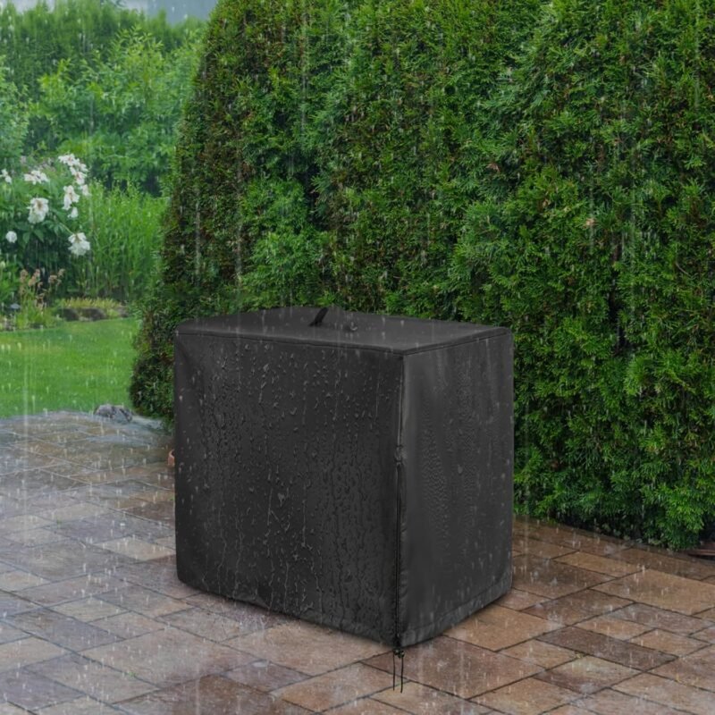 Cubierta impermeable para filtro de arena INTEX Krystal Clear, bomba de filtro de arena para piscina, cubierta para sistema de filtro de arena (51 x 44 x 52 cm) - Imagen 7