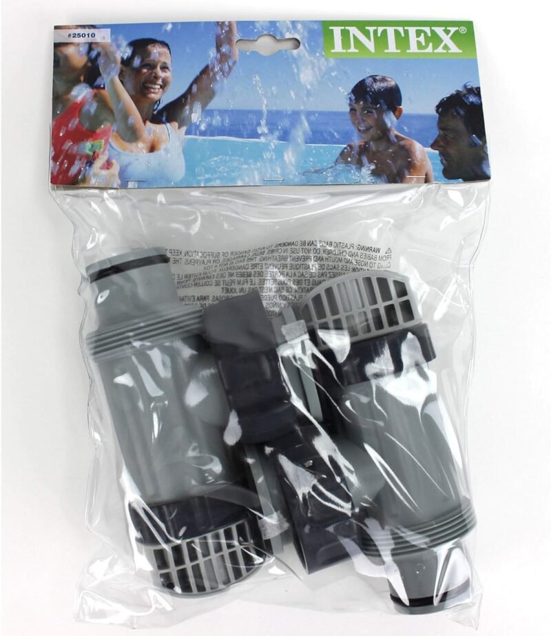 Intex Válvulas de émbolo sobre el suelo con juntas y tuercas de repuesto (paquete de 2) - Imagen 4