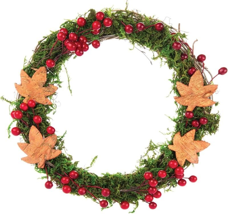 cersaty® Musgo artificial de 500 g, plantas artificiales, simulación de liquen verde para floristería y decoración de manualidades - Imagen 3