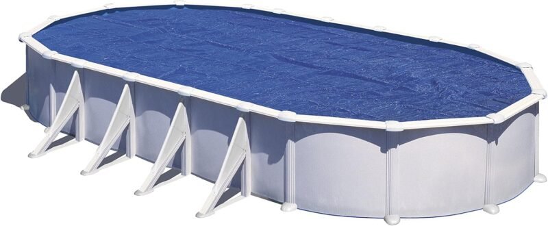 Gre CPROV505 - Cobertor de Verano para Piscina Ovalada de 500 x 300 cms, Color Azul