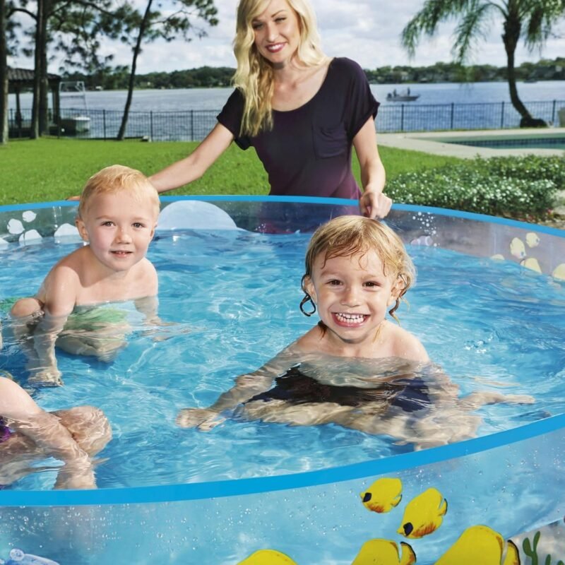 Bestway 55030 - Piscina Infantil Fill N' Fun 183 cm Animales Marinos - Imagen 2