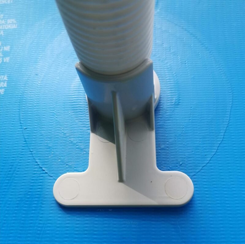 2 Soportes para Tubos de Piscina, Soporte de Color Gris para Tubos de 30 mm a 37 mm diseñados para Adaptarse a Piscinas Intex - Imagen 2