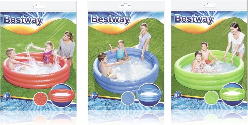 Splash and Play 3 Ring Pool Green 1.52m x 30cm - Imagen 8