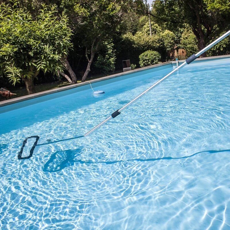 Gre TPP360-Mango Telescópico de Aluminio para Piscina, 3,60 m (2 Tramos de 1,80 m) - Imagen 4